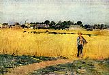 Grain field, Musee d'Orsay by Berthe Morisot